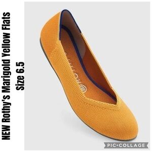 Rothy's Marigold Yellow Flats Size 6.5